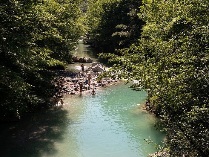 Fiume Natisone (Farcadizze_Faedis-Robidischis_Caporetto)