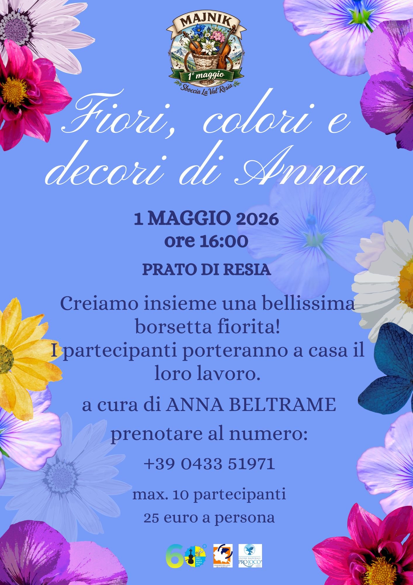 Flowers, colours and decorations by Anna